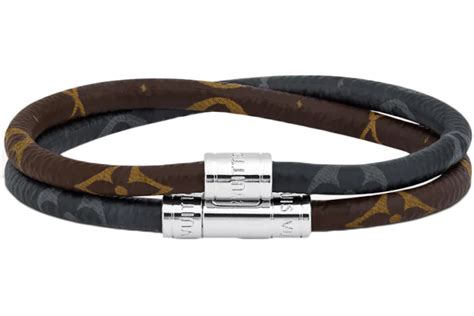 louis vuitton save it bracelet|Keep It Double Leather Bracelet .